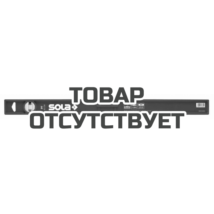 Уровень SOLA PF 40, L=40 см, 2 глазка, пластиковый 