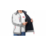 Аккумуляторная куртка с подогревом Flex TJ White 10.8/18.0 3XL Мужская