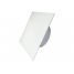 Стеклянный Диффузор Анемостат, квадрат, Матовый Белый RAL9003 D125 мм
