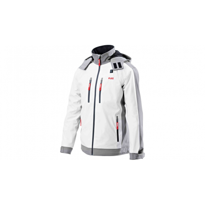 Аккумуляторная куртка с подогревом Flex TJ White 10.8/18.0 L Женская