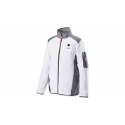 Аккумуляторная куртка с подогревом, флисовая Flex TF White 10.8/18.0 S Женская