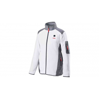 Аккумуляторная куртка с подогревом, флисовая Flex TF White 10.8/18.0 S Женская