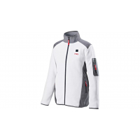 Аккумуляторная куртка с подогревом, флисовая Flex TF White 10.8/18.0 XL Мужская