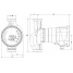 Циркуляционный насос IMP Pumps NMT SAN SMART II U 25/80-180
