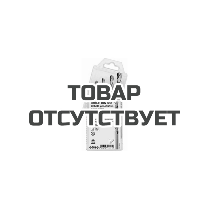Наборы сверл по металлу кобальтовое, 4,0-10,0 мм, 5 шт., мягк.упак. KEIL 307350410
