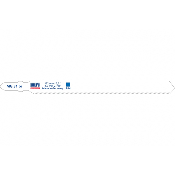 Пилка по металлу MG 31 bi 5 шт. WILPU 257100005