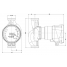 Циркуляционный насос IMP Pumps NMT SAN SMART II C 25/80-180