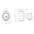 Циркуляционный насос IMP Pumps NMT SAN SMART II C 32/80-180