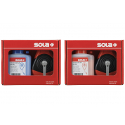 Шнур малярный для отбивки и порошок меловый красный SOLA CLP 30 SET R 66110642