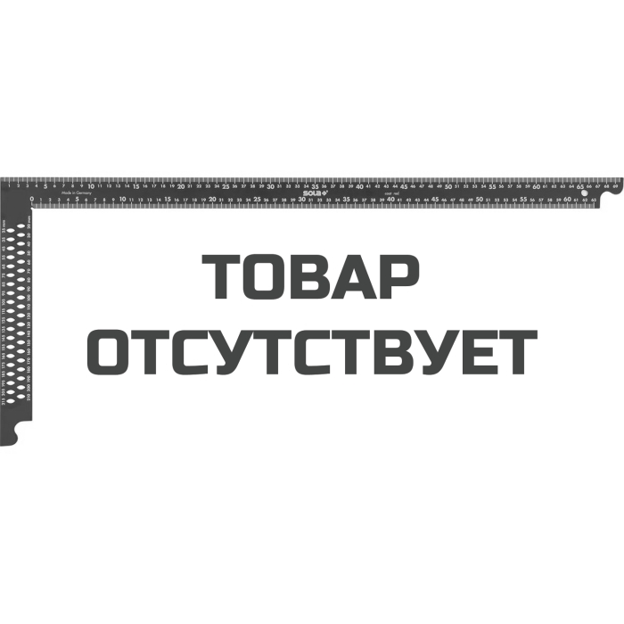Плотницкий угольник (красный, 800х320 мм) SOLA ZWCA 800 56132201