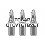 Бита (3 шт, 25 мм) KWB INDUSTRY PZ3 121103