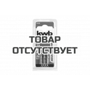 Бита (3 шт, 25 мм) KWB INDUSTRY TTORX20 121620