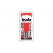 Бита (3 шт, 25 мм) KWB INDUSTRY TTORX20 121620