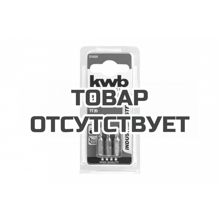 Бита (3 шт, 25 мм) KWB INDUSTRY TTORX20 121620