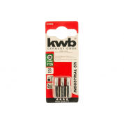 Бита (3 шт, 25 мм) KWB INDUSTRY TTORX25 121625