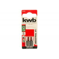 Бита (3 шт, 25 мм) KWB INDUSTRY TTORX25 121625
