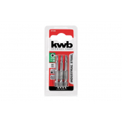 Бита (3 шт, 50 мм) KWB INDUSTRY TORX20 121320