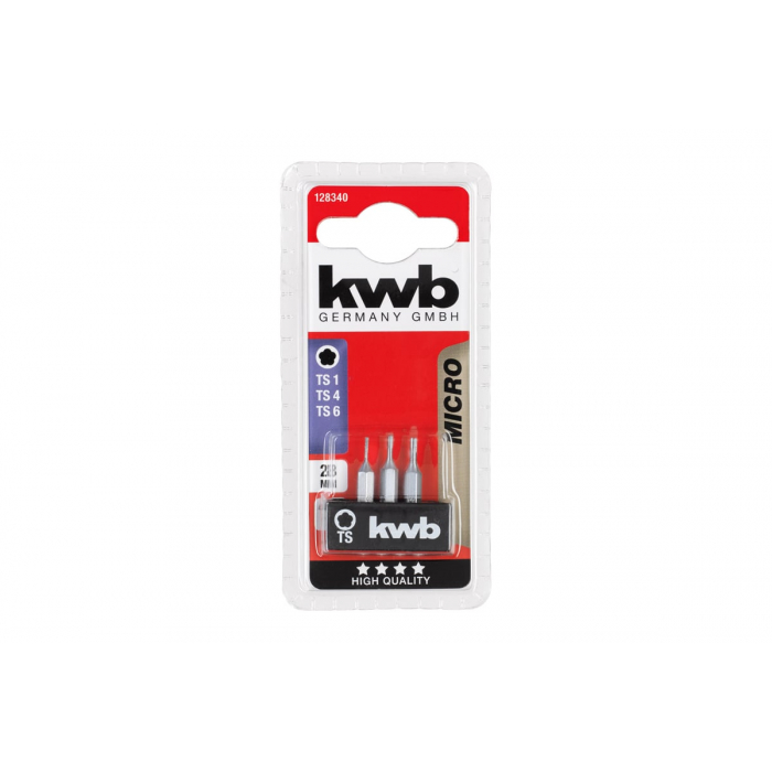 Бита (3 шт, 28 мм) KWB Pentalobe Micro TS 128340