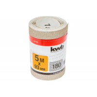Бумага шлифовальная в рулоне (5 м, 93 мм) KWB К180 847748