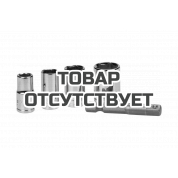 Набор головок торцевых (7-13 мм; 4 шт.) + адаптер KWB 105110