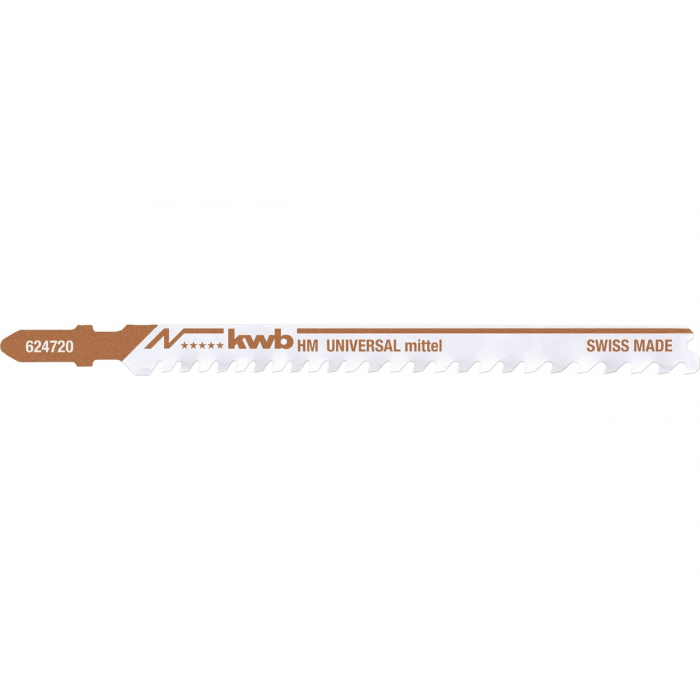 Пилка для лобзика по дереву и металлу 1шт KWB Easy Cut HM S20 624720