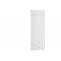 Полотно для ручного лобзика (кругл, 12 шт) KWB №3 316403