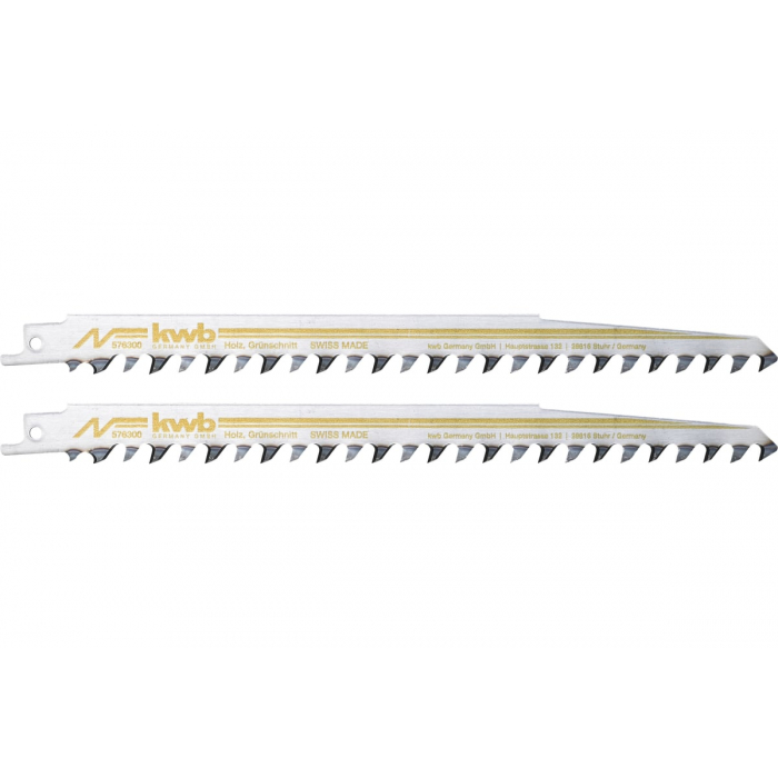 Полотно для сабельной пилы (240/218 мм, 2 шт)KWB HCS S1542K 5763-00