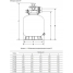 Песочный фильтр UNIPUMP с верхним клапаном 2&quot; TF-900