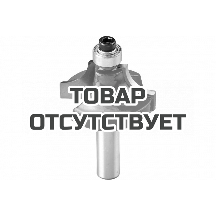 Фреза кромочная калевочная с подшипником (31,7, R 9,52 мм) KWB HM 756120