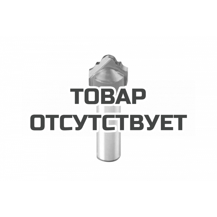 Фреза пазовая галтельная 12,7, R 3,2 мм KWB HM 756820