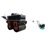 Вибротрамбовочная машина GIKS GVR-500H + Виброплита GIKS PC60DSET в подарок!