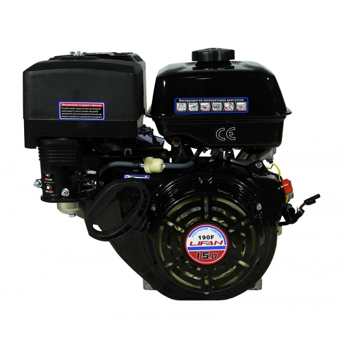 Двигатель бензиновый Lifan 190F D25 3А