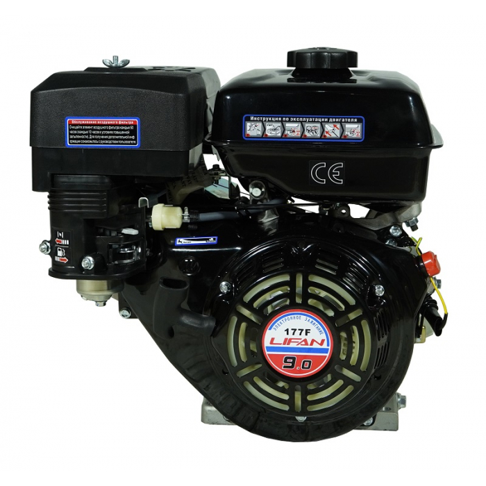Двигатель бензиновый Lifan 177F D25 (for R)