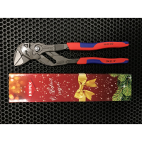 Клещи переставные-гаечный ключ KN-8602250 в Новогодней упаковке