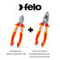 Комплект: Бокорезы диэлектрические Felo 58101840 + Плоскогубцы комбинированные диэлектрические Felo 58001840