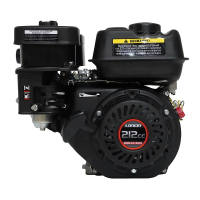 Двигатель Loncin G210FA (R type) D19