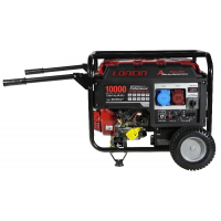 Генератор Loncin LC10000D-AS, 3-х фазный (с мощностью без ограничений при 1-но и 3-х фазном режиме)