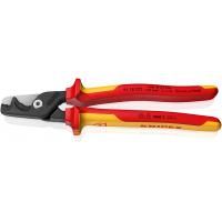 Кабелерез Knipex StepCut XL ступенчатый рез, Ø 23 мм, длина 225 мм, фосфатированный, 2-комп ручки KN-9518225