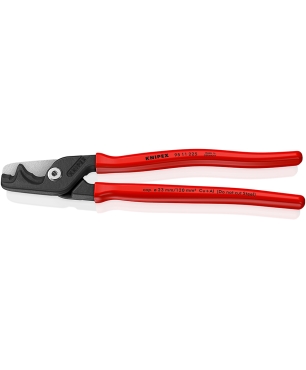 Кабелерез Knipex StepCut XL ступенчатый рез, &Oslash; 23 мм, длина 225 мм, фосфатированный, 2-комп ручки KN-9511225
