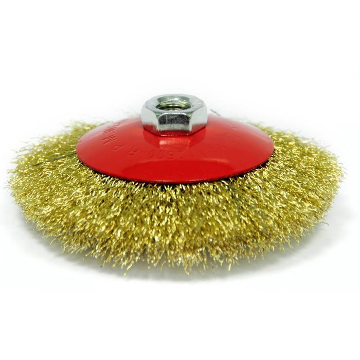 Щетка ELITECH М14х125 проволока 0.3мм 1820.075300