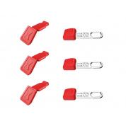 Клипса с ушком для страховочной системы красная TetheredTool Clip KNIPEX KN-006210TR