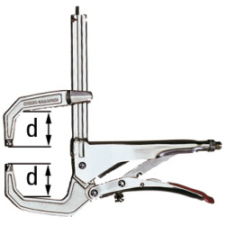 C-образная струбцина - зажим цанговый Bessey GRZC