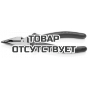 Плоскогубцы комбинированные остроконечные с удлинёнными губками KNIPEX KN-0822185SB