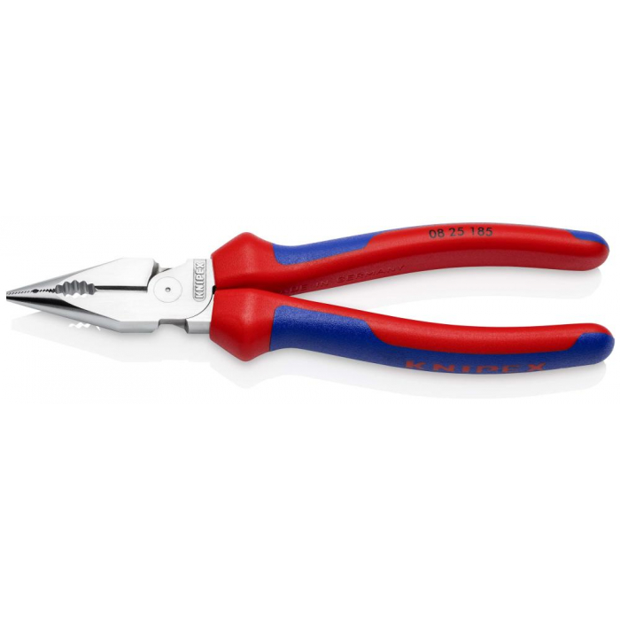 Плоскогубцы комбинированные остроконечные с удлинёнными губками KNIPEX KN-0825185