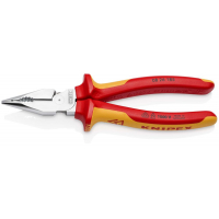 Плоскогубцы комбинированные остроконечные с удлинёнными губками KNIPEX KN-0826185