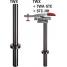 Удлинитель для быстрозажимных устройств Bessey TW16X