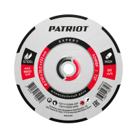 Диск абразивный шлифовальный по металлу (230х6.0х22.23 мм) Patriot 