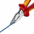 Плоскогубцы комбинированные остроконечные с удлинёнными губками KNIPEX KN-0826185SB
