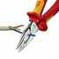 Плоскогубцы комбинированные остроконечные с удлинёнными губками KNIPEX KN-0826185SB