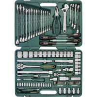 Набор инструмента универсальный Jonnesway S04H624101SA 1/4", 1/2"DR, 101 предмет